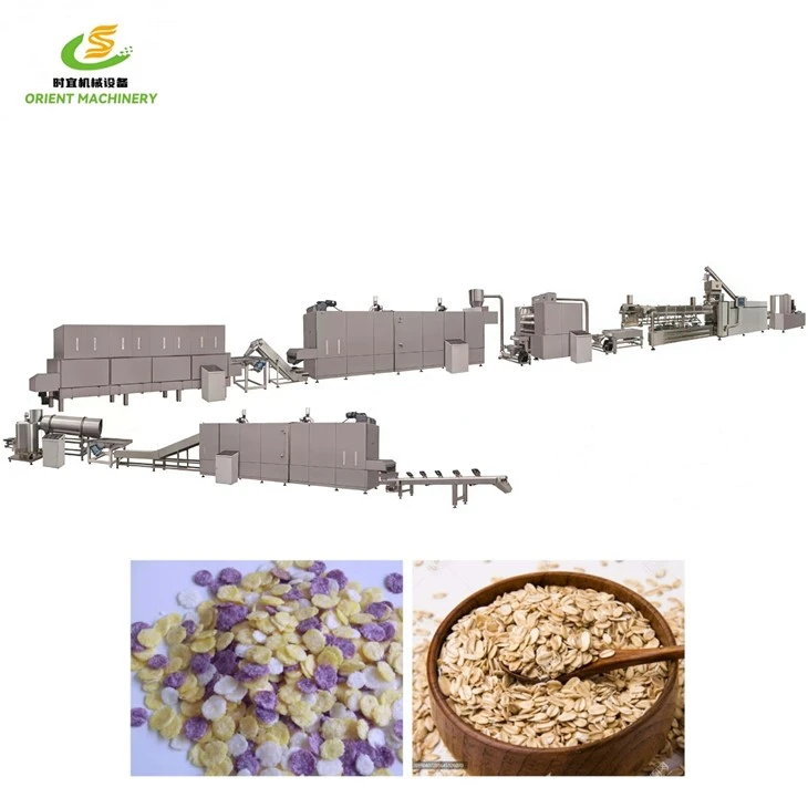 Breakfast Cereal Corn Flakes Machine suppliers