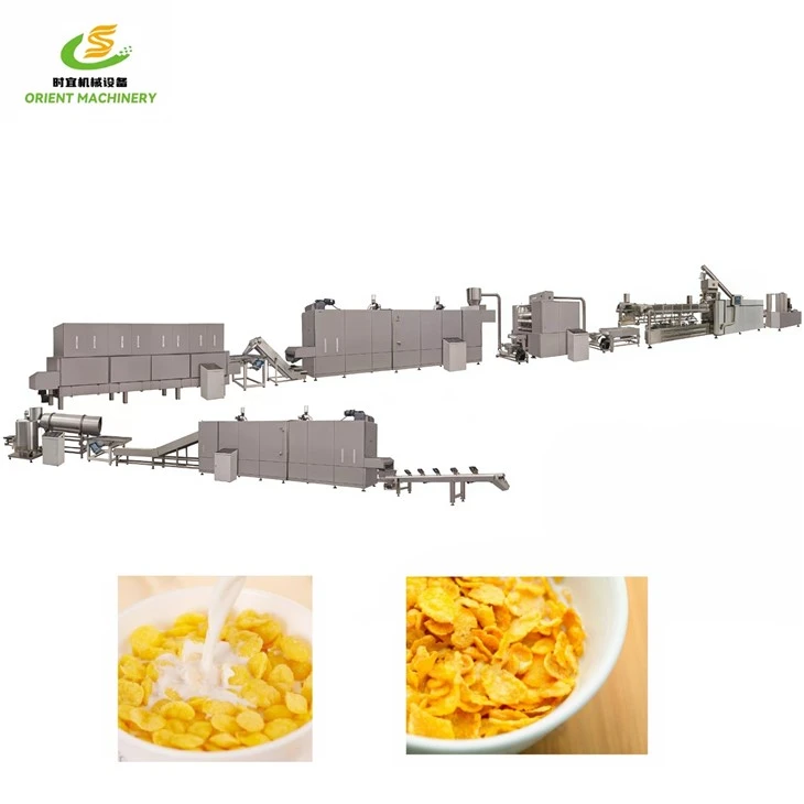 Breakfast Cereal Corn Flakes Machine high quality